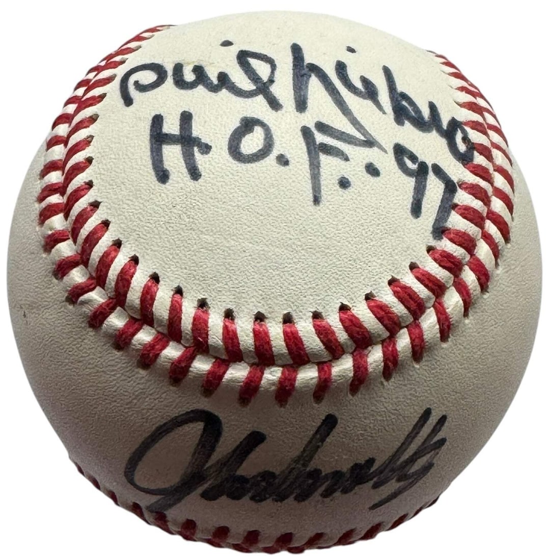 (JSA) John Smoltz Steve Avery & Phil Nierko Autographed Official League Baseball - 2