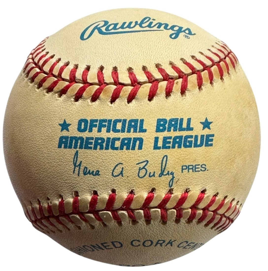 Baseball Frank Crosetti Autographed Official American League - 2