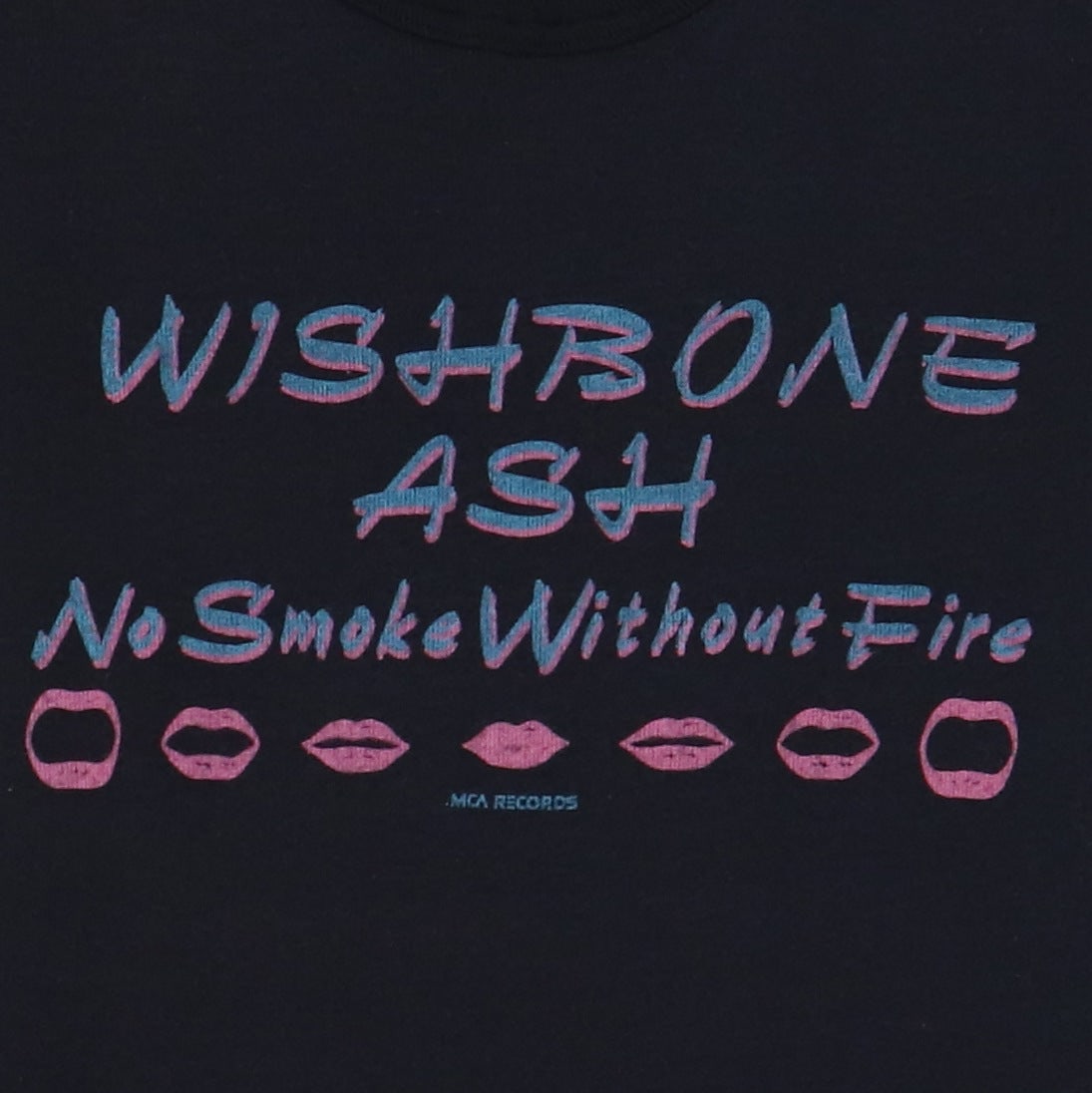 Shirt 1978 Wishbone Ash No Smoke Without Fire Promo - 3