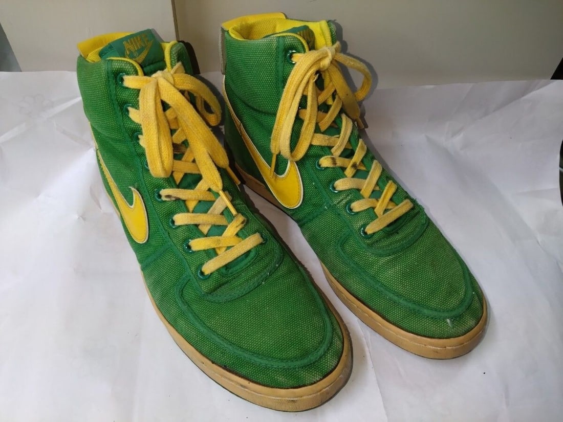 Sneakers Nike Vandal Oregon Color US10.5 Green x Yellow 80s Original Vintage - 2