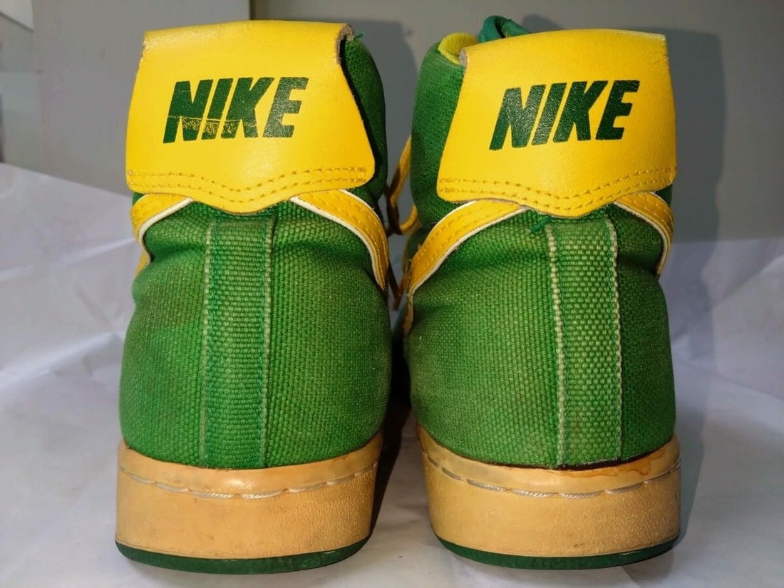 Sneakers Nike Vandal Oregon Color US10.5 Green x Yellow 80s Original Vintage - 3