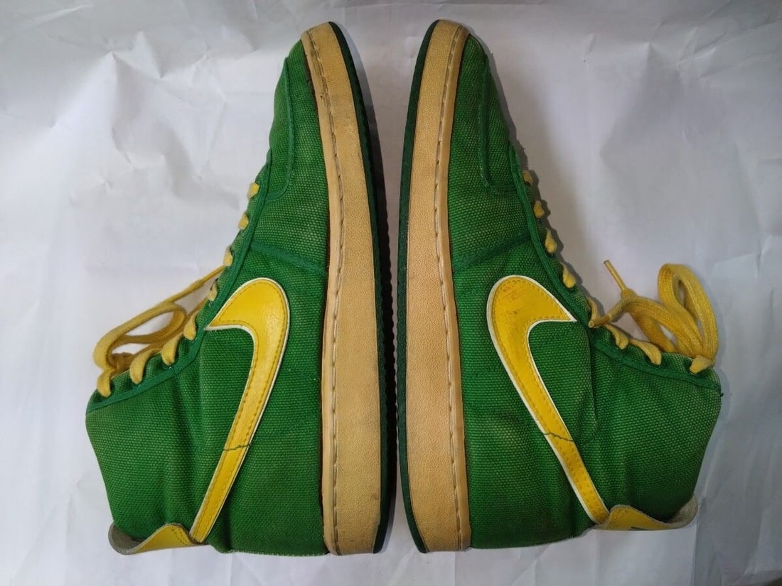 Sneakers Nike Vandal Oregon Color US10.5 Green x Yellow 80s Original Vintage - 5