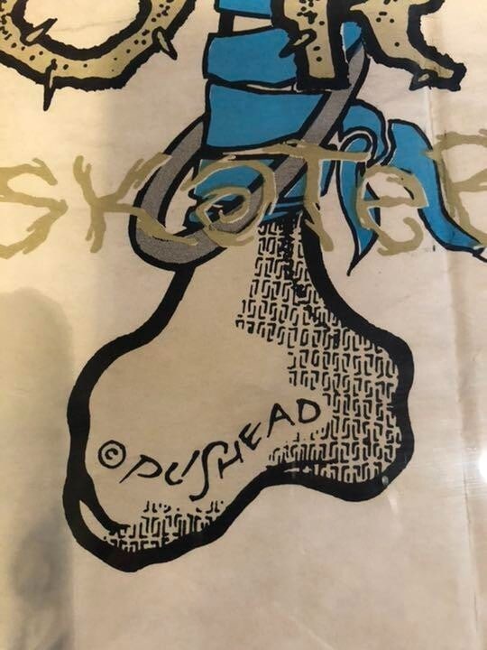 original old zorlac banner poster - 2