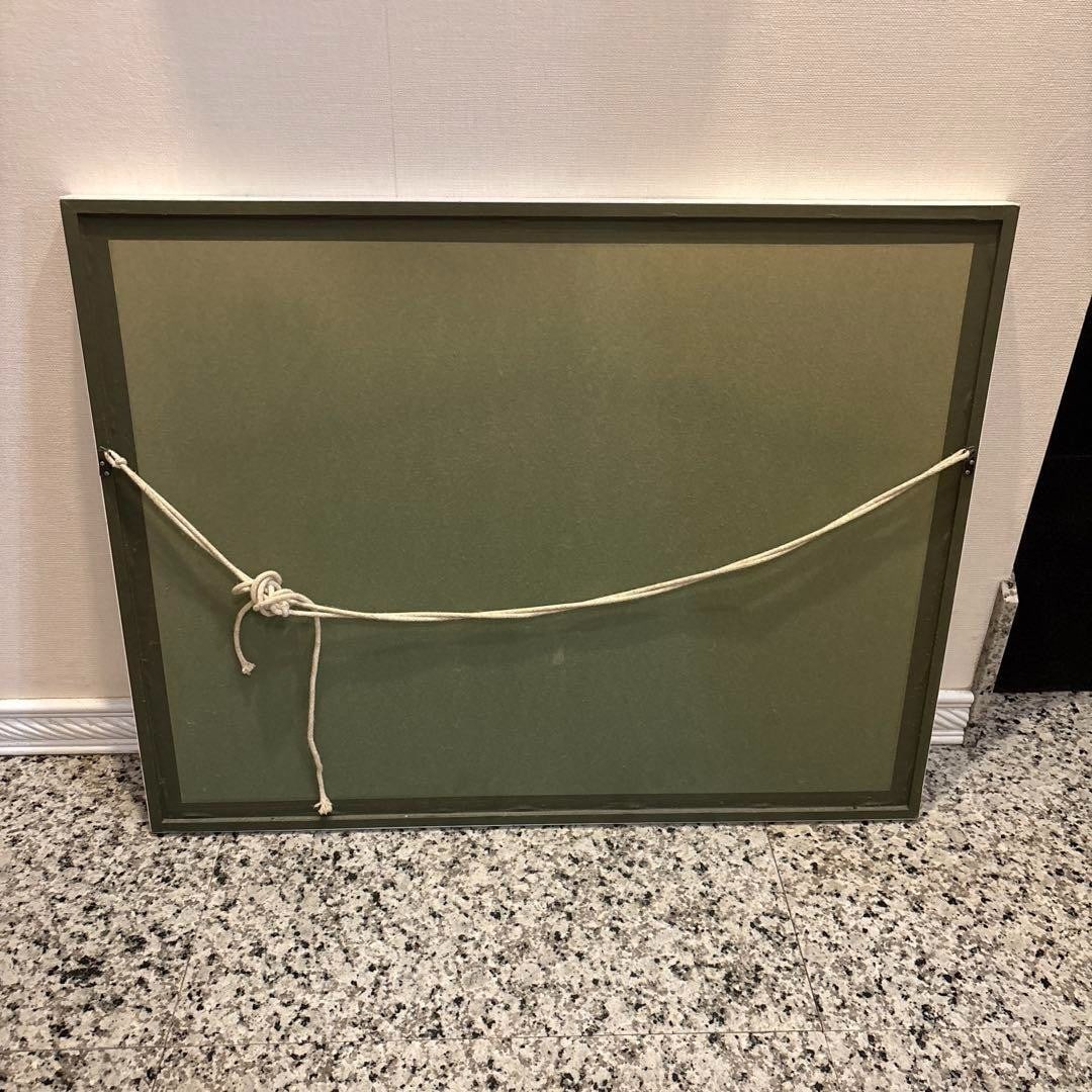 66cm shane bowden monroe lip silkscreen signed framed 88cm x - 5