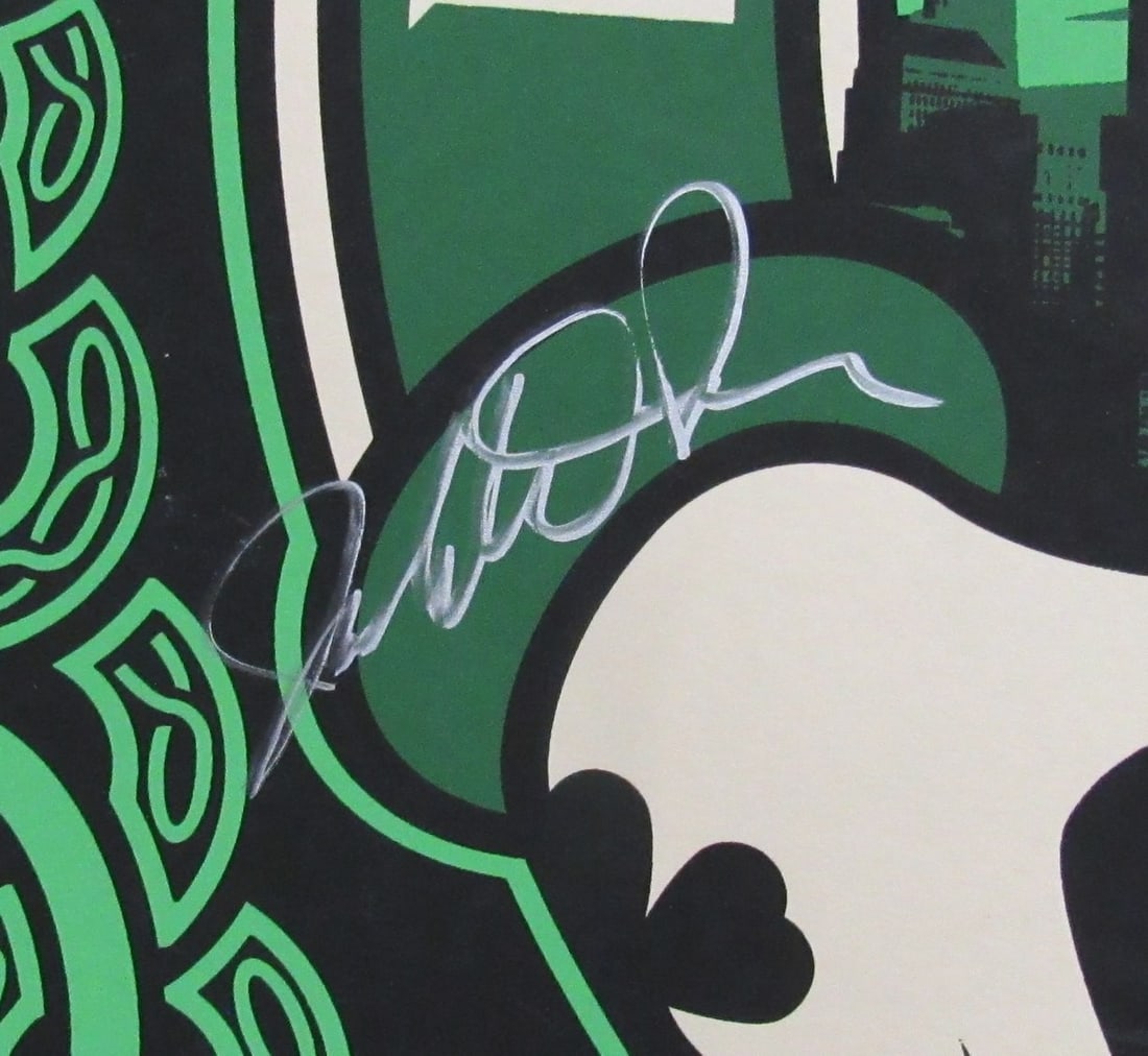 95852 Dropkick Murphys Multi Signed by 6 St Patricks Boston 2011 Show Poster PSA - 4