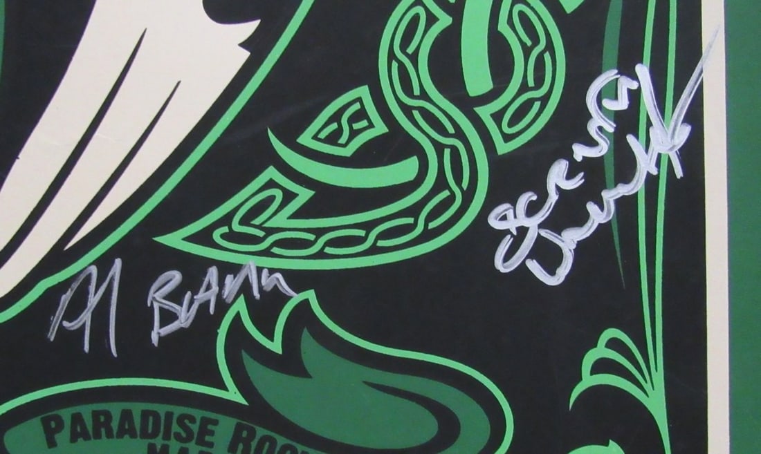 95852 Dropkick Murphys Multi Signed by 6 St Patricks Boston 2011 Show Poster PSA - 5