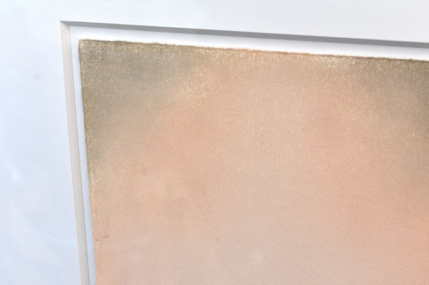 signed and framed - Soh Souen "coress and hug" pastel on paper - 6