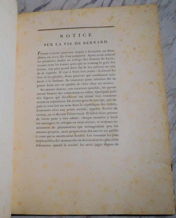 Complete 1797 Didot Oeuvres de P. J. Bernard with 4 Prudhon Engravings Rare - 10