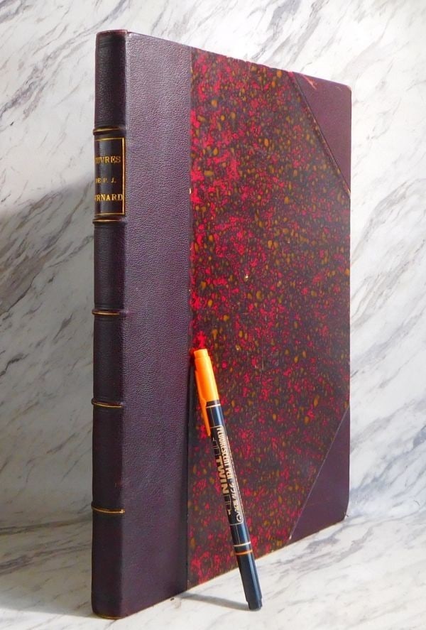 Complete 1797 Didot Oeuvres de P. J. Bernard with 4 Prudhon Engravings Rare - 3