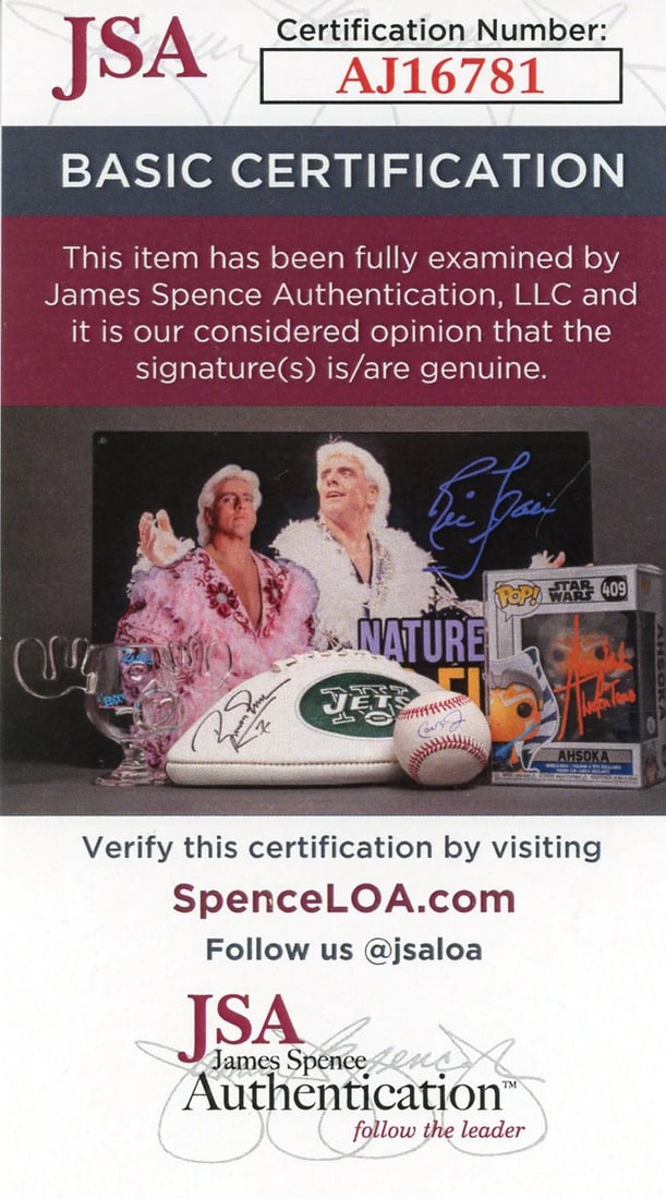 (JSA) Carl Yastrzemski Autographed Black Baseball - 3