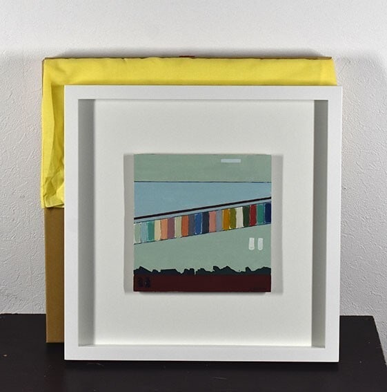 Dreams Fred Coppin 2020 Original Painting Oil on panel Signed Framed Stairway of - 10