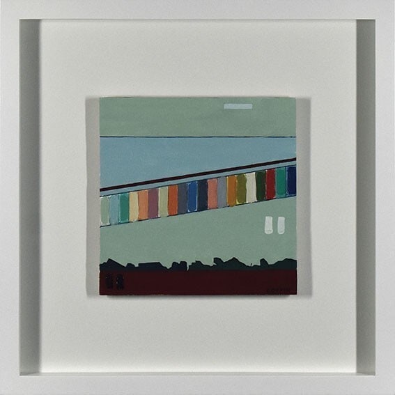 Dreams Fred Coppin 2020 Original Painting Oil on panel Signed Framed Stairway of (1 of 10)