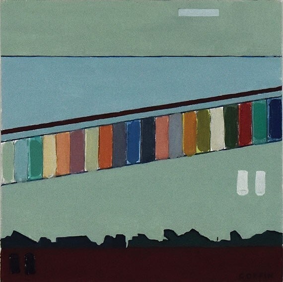 Dreams Fred Coppin 2020 Original Painting Oil on panel Signed Framed Stairway of - 2