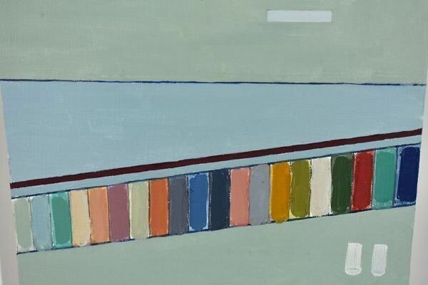 Dreams Fred Coppin 2020 Original Painting Oil on panel Signed Framed Stairway of - 3