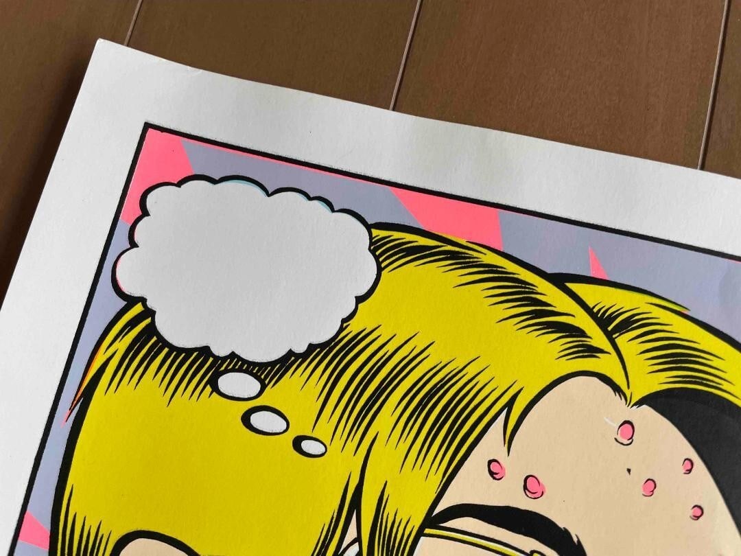 1993 Nirvana Coop Poster Print Kozik Silk Screen Original - 2