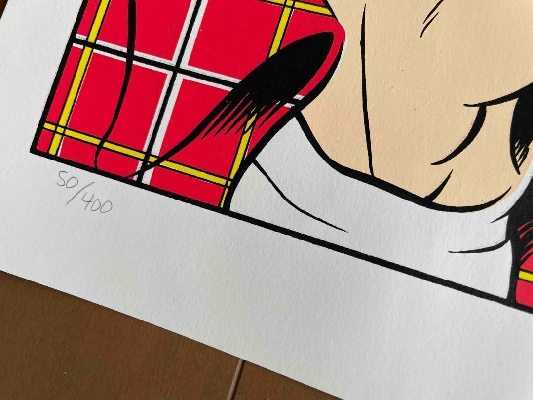 1993 Nirvana Coop Poster Print Kozik Silk Screen Original - 5