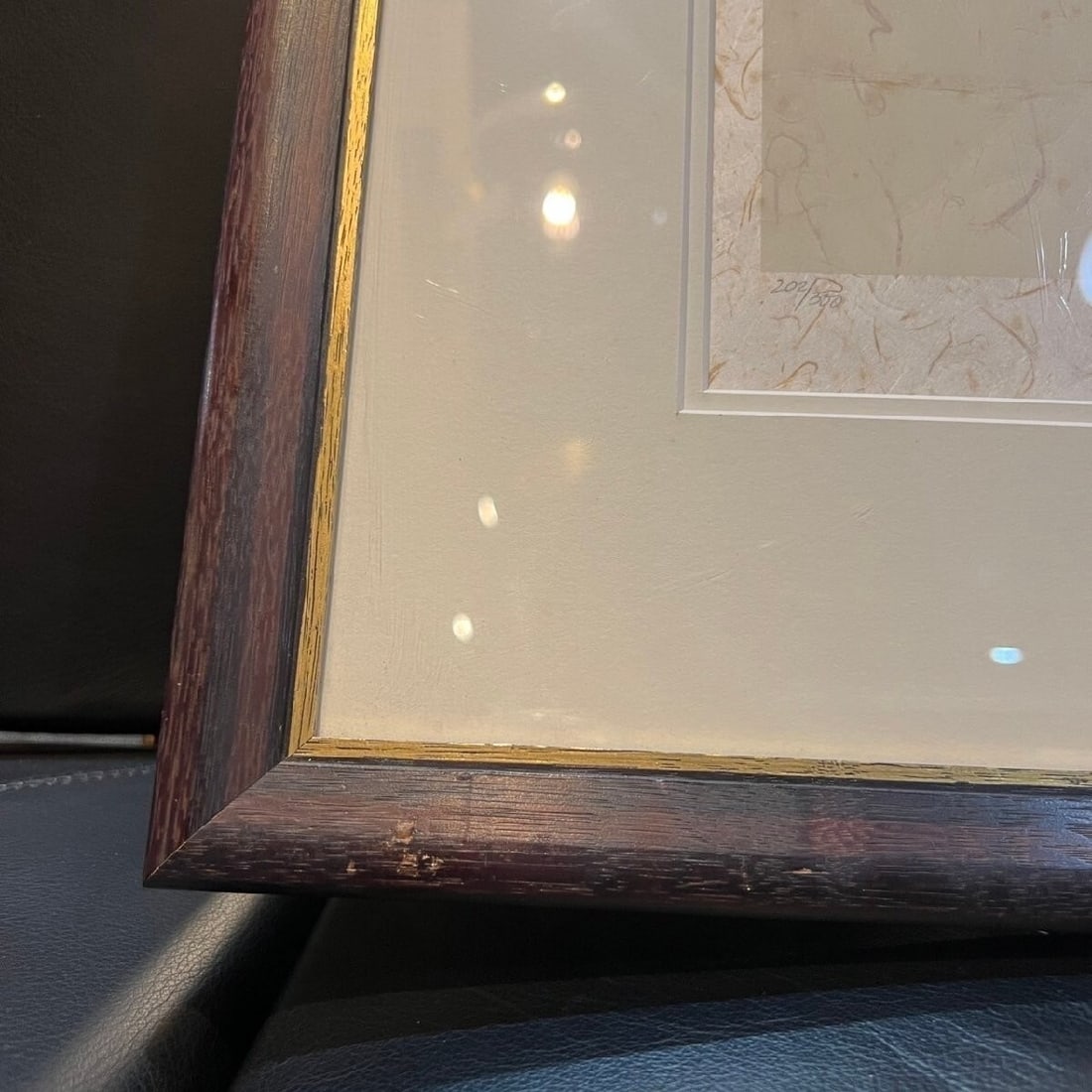 Framed Grim Natwick BettyBoop Lithograph Edition Autographed - 3