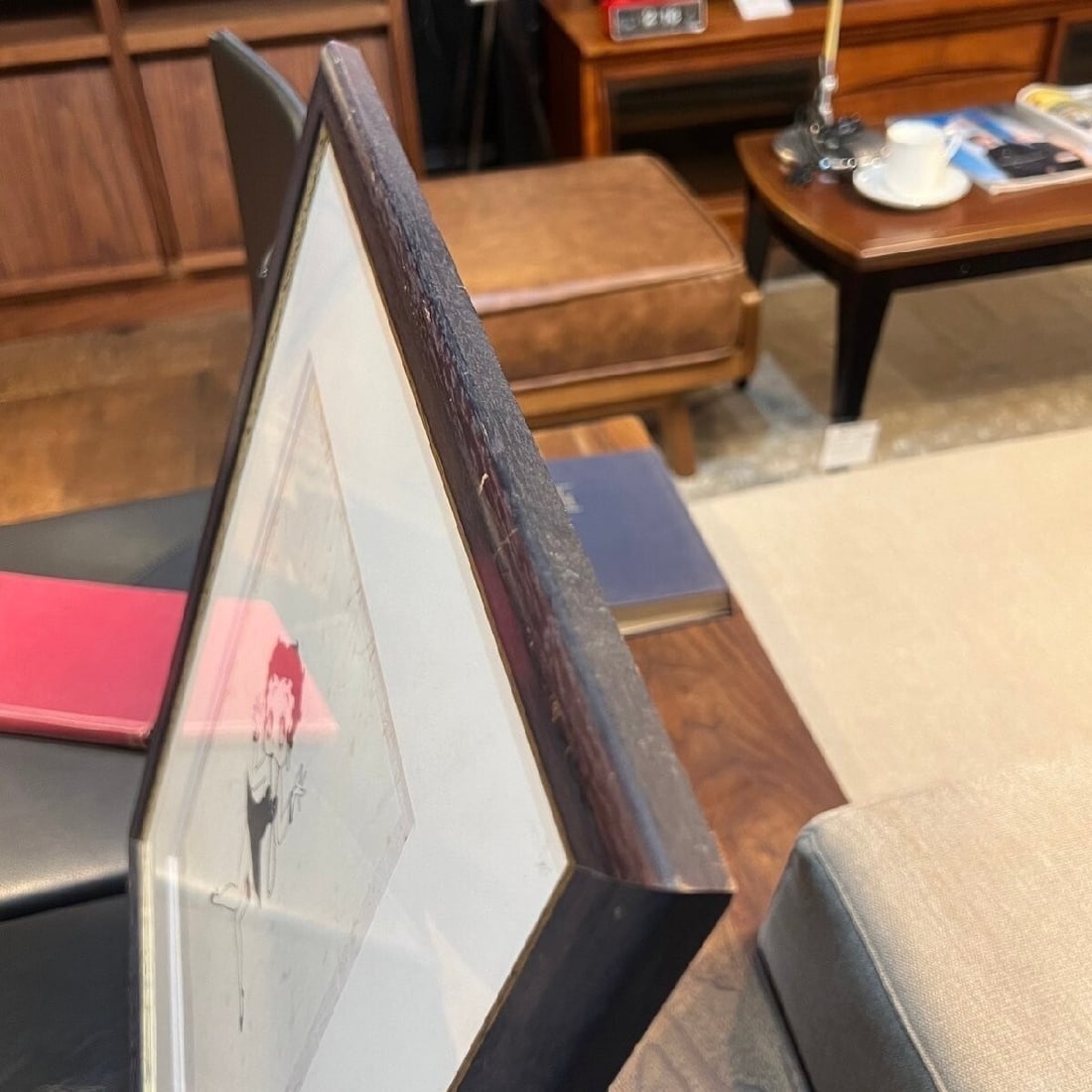 Framed Grim Natwick BettyBoop Lithograph Edition Autographed - 4