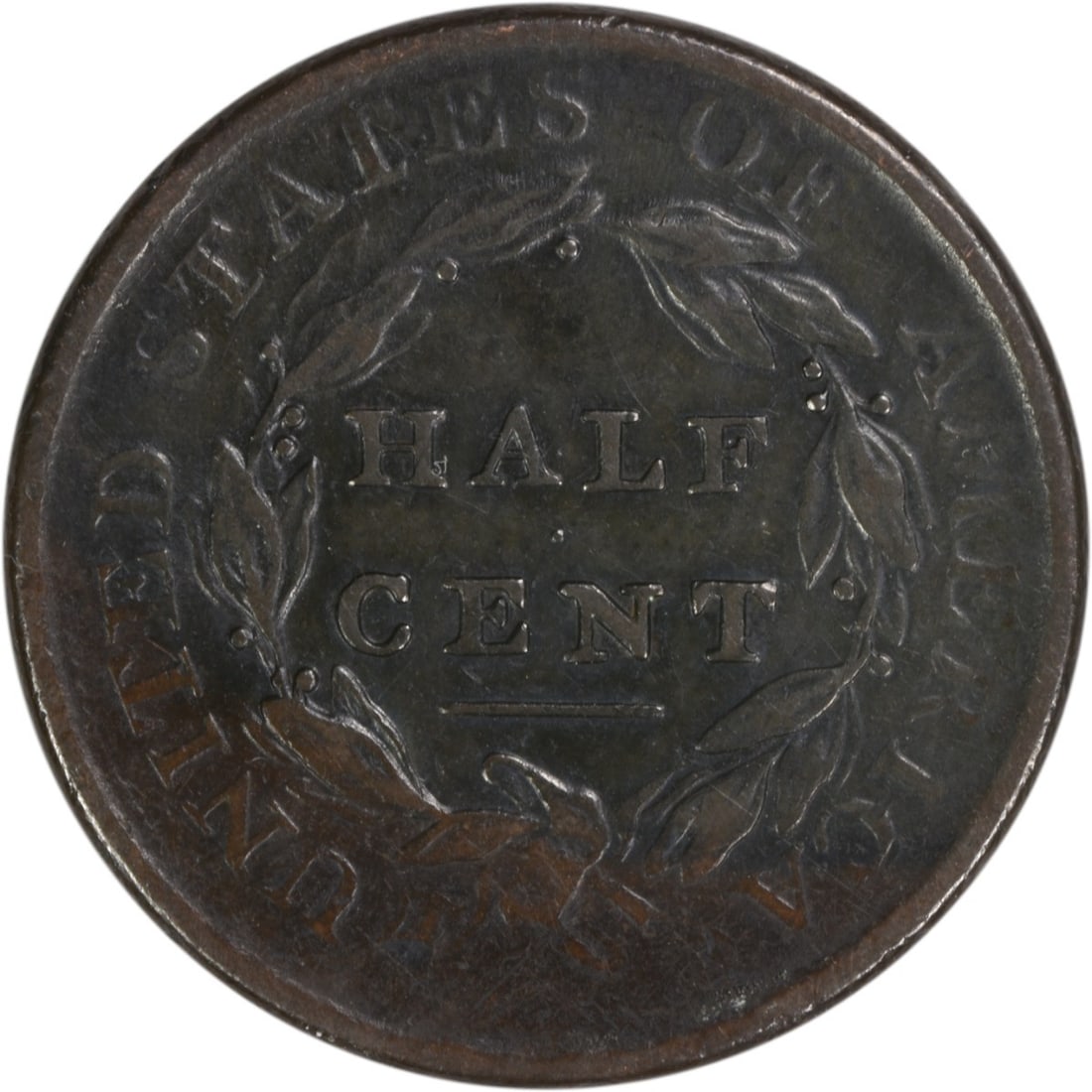 Uncertified 1809/ 6 Half Cent EF - 2