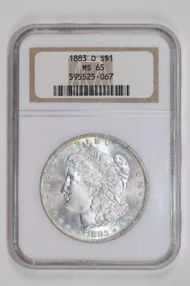 MS65 1883-O MORGAN DOLLAR NGC: MS65 1883-O MORGAN DOLLAR NGC This listing features MS65 1883-O MORGAN DOLLAR NGC. Item specifics are provided below. Item Specifics: Country Of Origin: USA Certification: NGC Composition: Silver