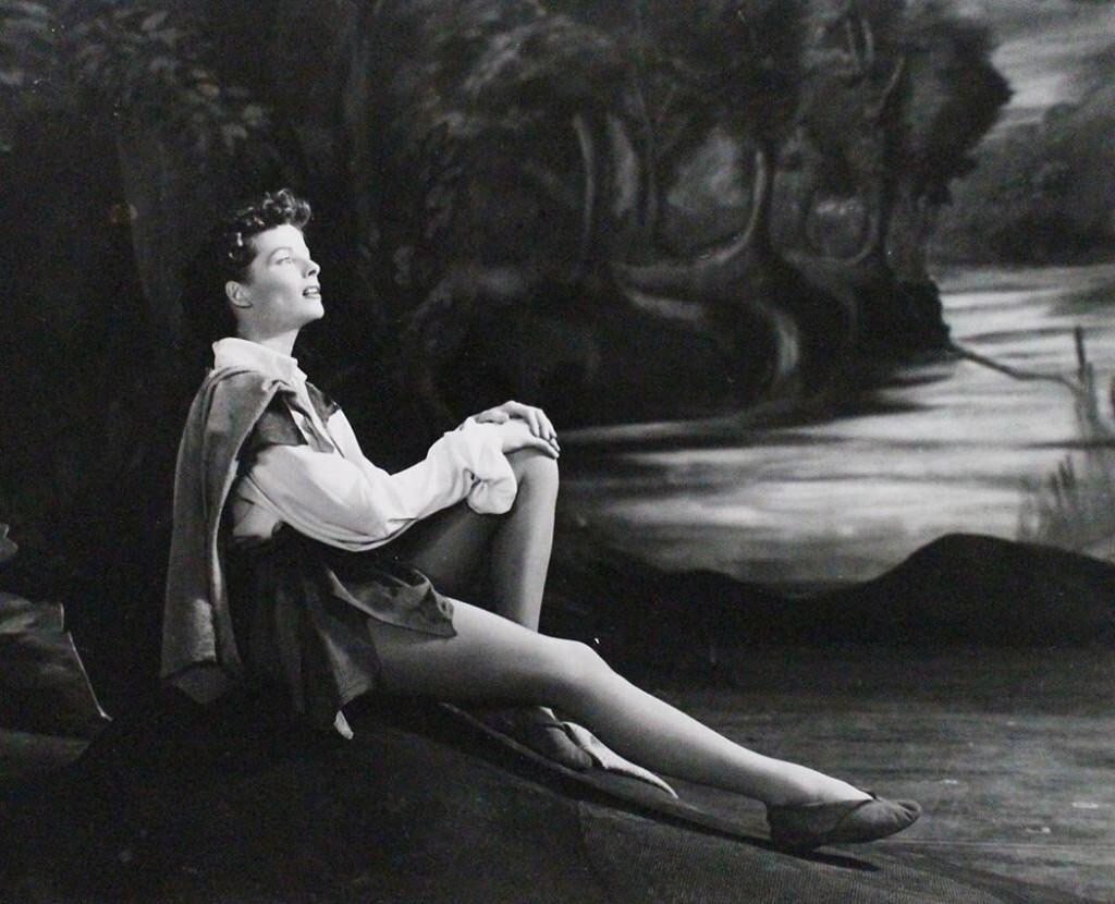 Print KATHARINE HEPBURN -Collection of the St. Paul Pioneer Press Gelatin Silver (1 of 4)