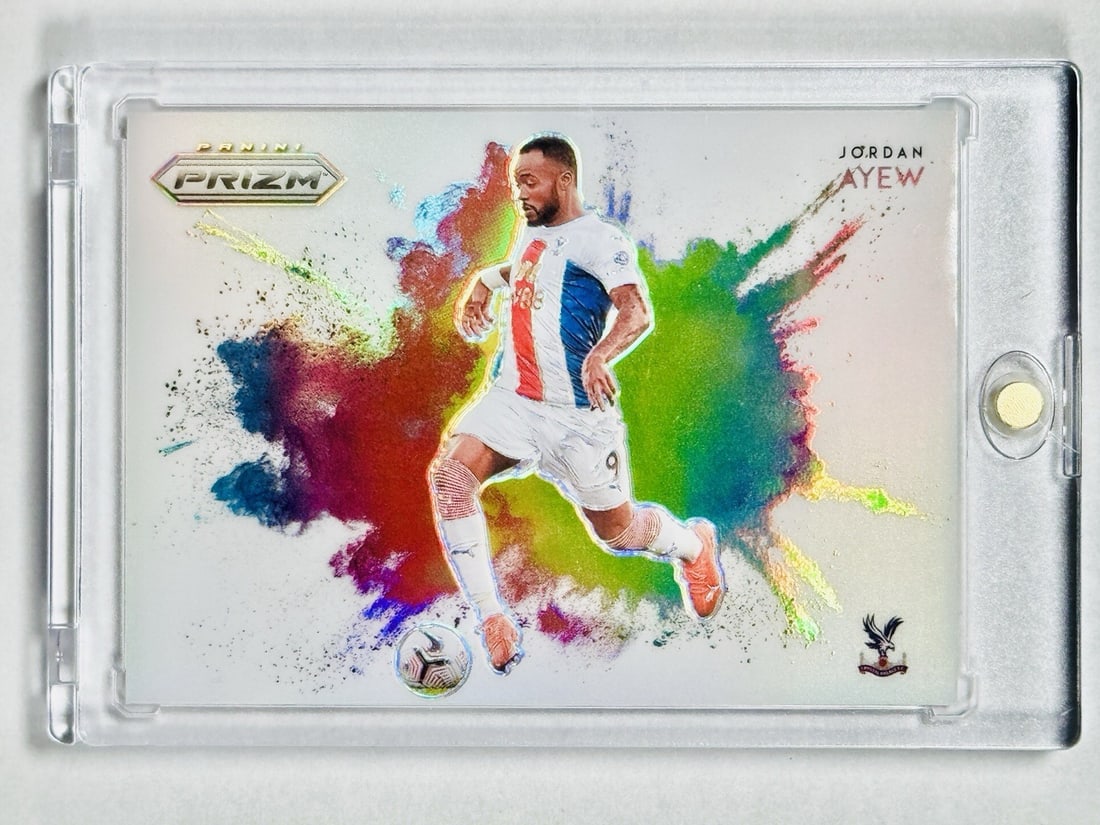 PALACE 2020-21 PANINI PRIZM PREMIER LEAGUE JORDAN AYEW COLOR BLAST #11 CRYSTAL: PALACE 2020-21 PANINI PRIZM PREMIER LEAGUE JORDAN AYEW COLOR BLAST #11 CRYSTAL This listing features PALACE 2020-21 PANINI PRIZM PREMIER LEAGUE JORDAN AYEW COLOR BLAST #11 CRYSTAL. Item specifics are