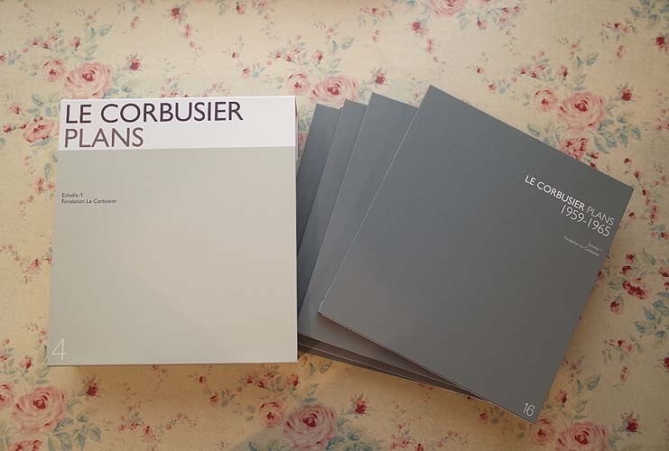 16 DVDs collection of architectural drawings - Le Corbusier Plans - set of 4 - 2