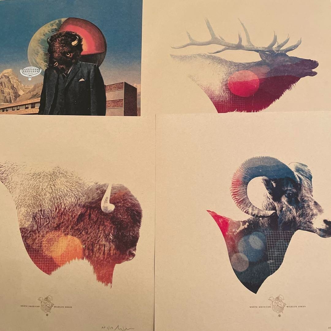 Set Mark Weaver Silkscreen Print (1 of 7)