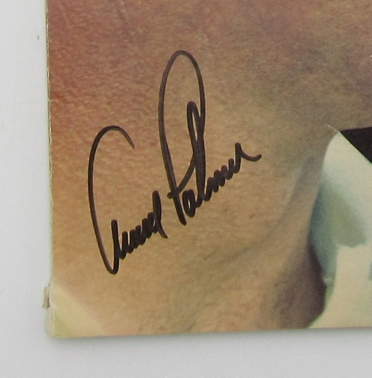 1969 Golf Magazine Die-Cut Cover PSA 196516 - Arnold Palmer Signed December - 2