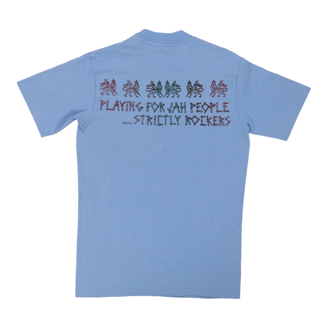 Shirt 1980s Mighty Invaders Playing for Jah People - 2