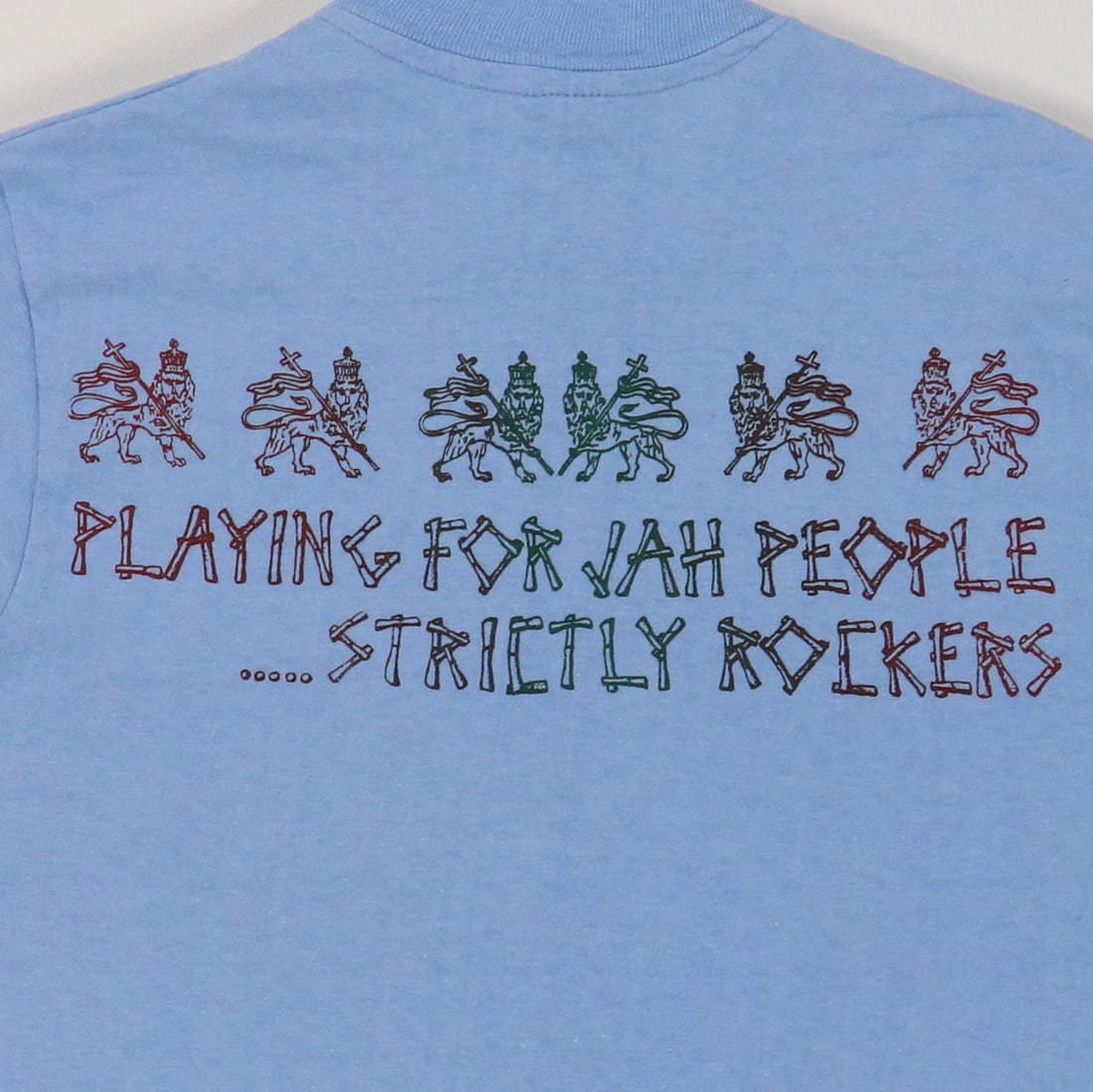 Shirt 1980s Mighty Invaders Playing for Jah People - 5