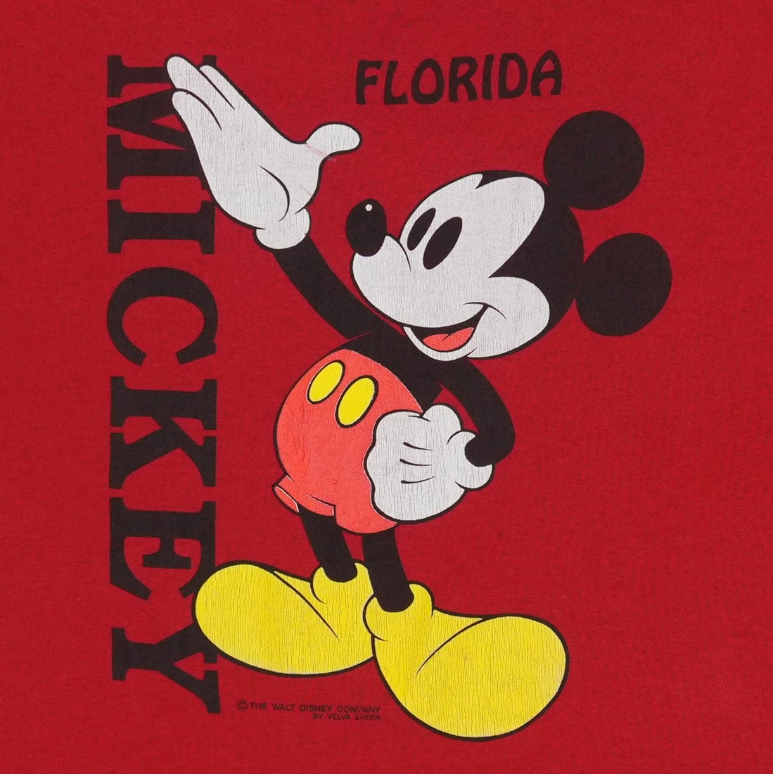 Shirt 1980s Disney Mickey Mouse Florida - 3