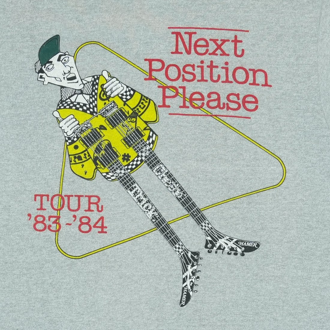 Shirt 1980s Cheap Trick Next Position Please Tour - 7