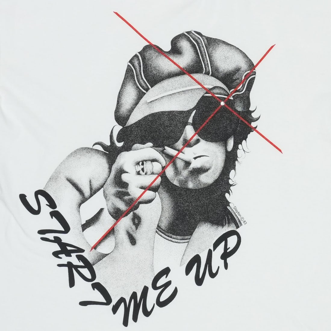 Shirt 1980s Keith Richards Start Me Up Andrew Slayton - 3