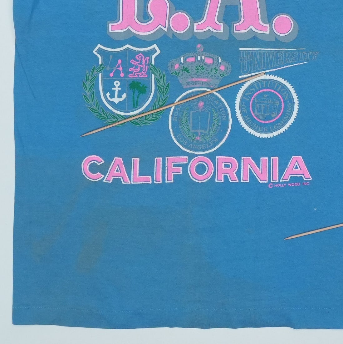Shirt 1980s Los Angeles California - 5
