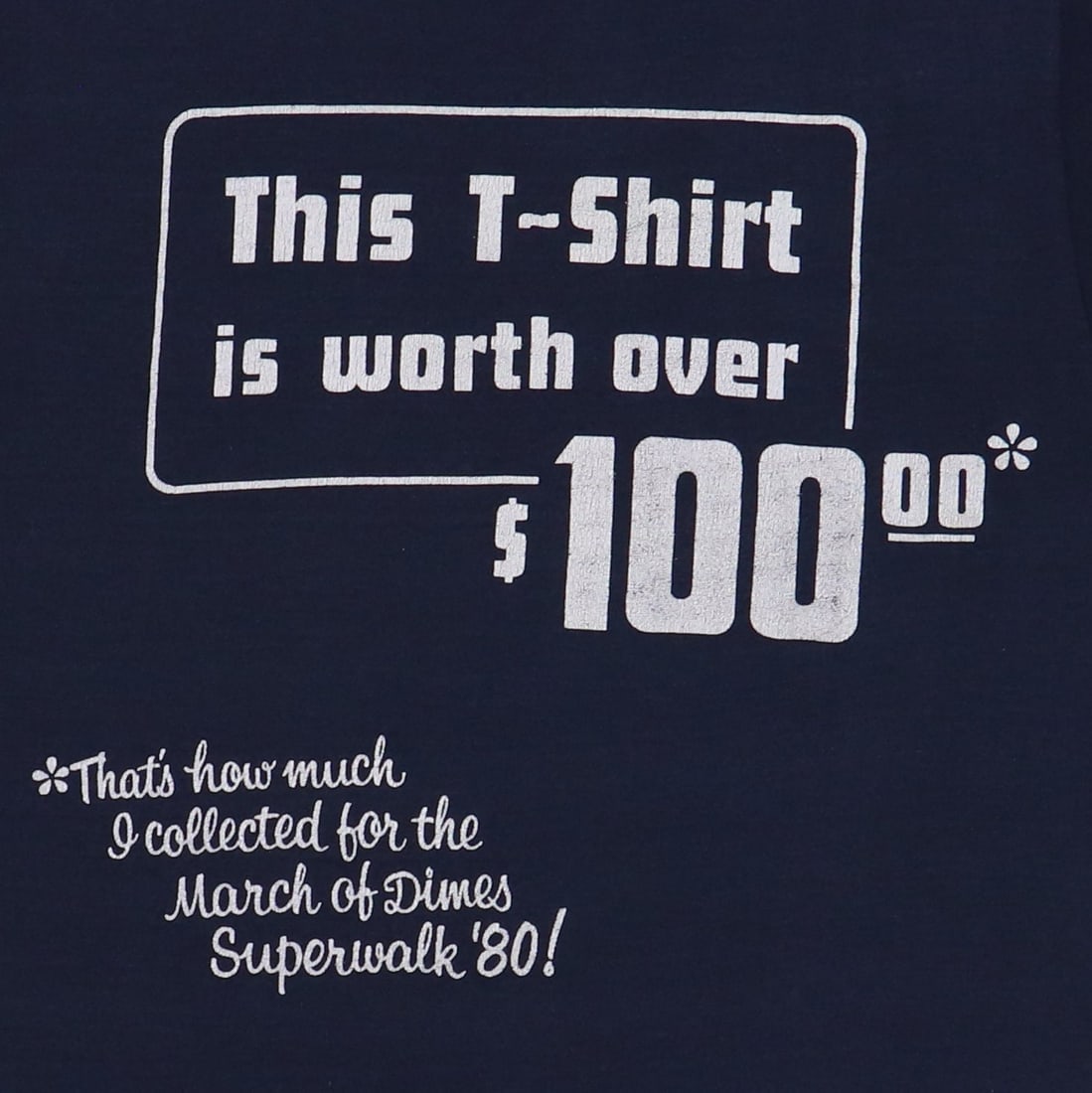 Shirt 1980 March Of Dimes - 3