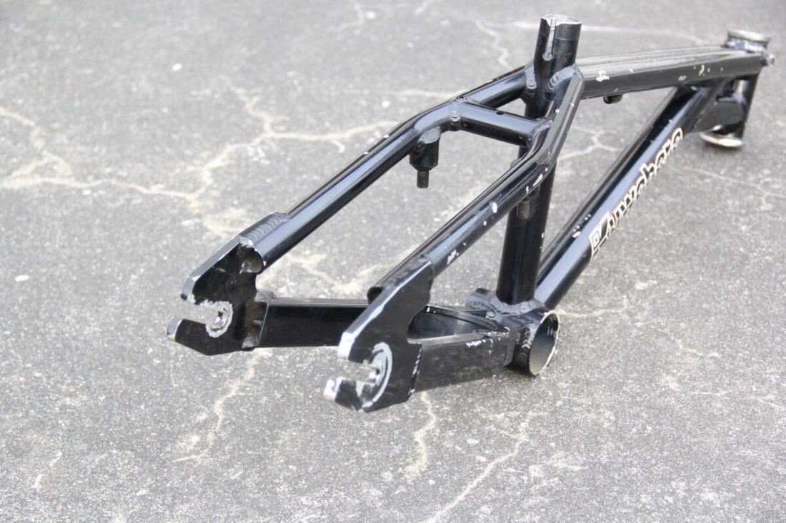BLACK KUWAHARA PURSUE BMX Prototype Sample Aluminum Frame FLATLAND 20-inch - 5