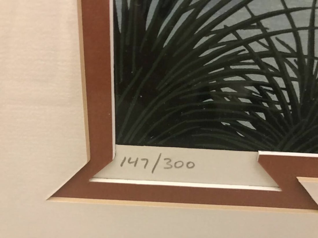 Interior With Picasso Original Lithograph Signed Framed - Fanch Ledan (France) - 2