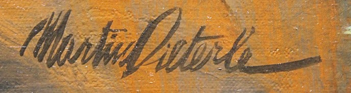 Framed Martin Dieterle (France) Still Life with Oranges Oil Painting Signed - 4