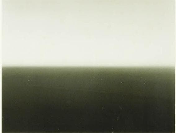 No. 321 - Hiroshi Sugimoto - Mediterranean Sea - Cassis - Seascape - Time Exposed - 2