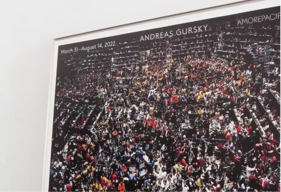 Museum ANDREAS GURSKY Exhibition Poster Chicago Board of Trade III Amorepacific - 3