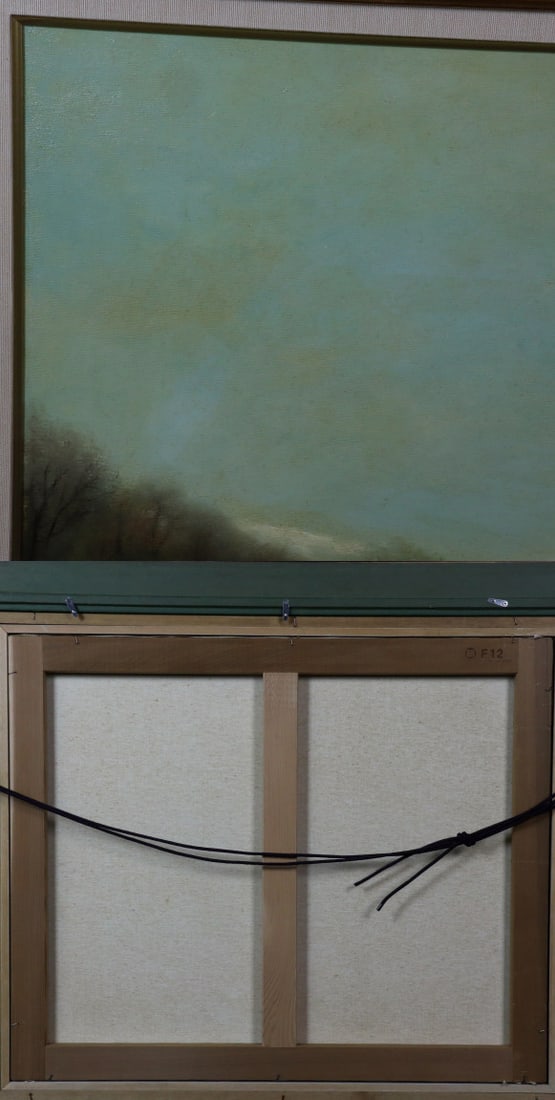 Framed Walter Dusatti (Italy) Original Oil Painting Landscape Countryside Signed - 6