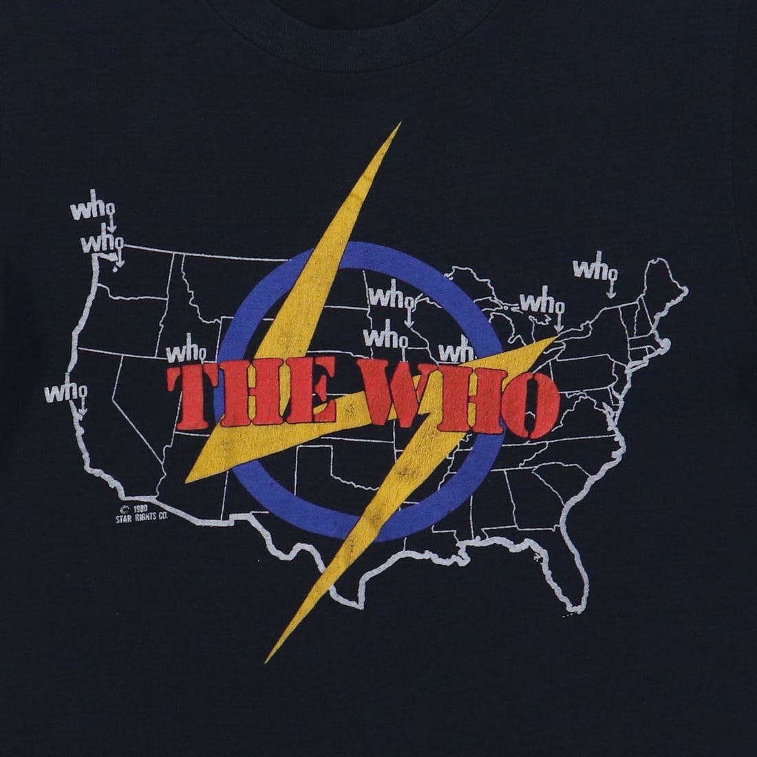 Shirt 1980 The Who Tour - 3