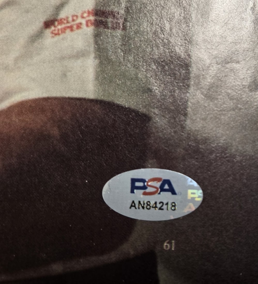 192167 Bill Walsh HOF Signed 8x10 Magazine Photo San Francisco 49ers PSA/ DNA - 3