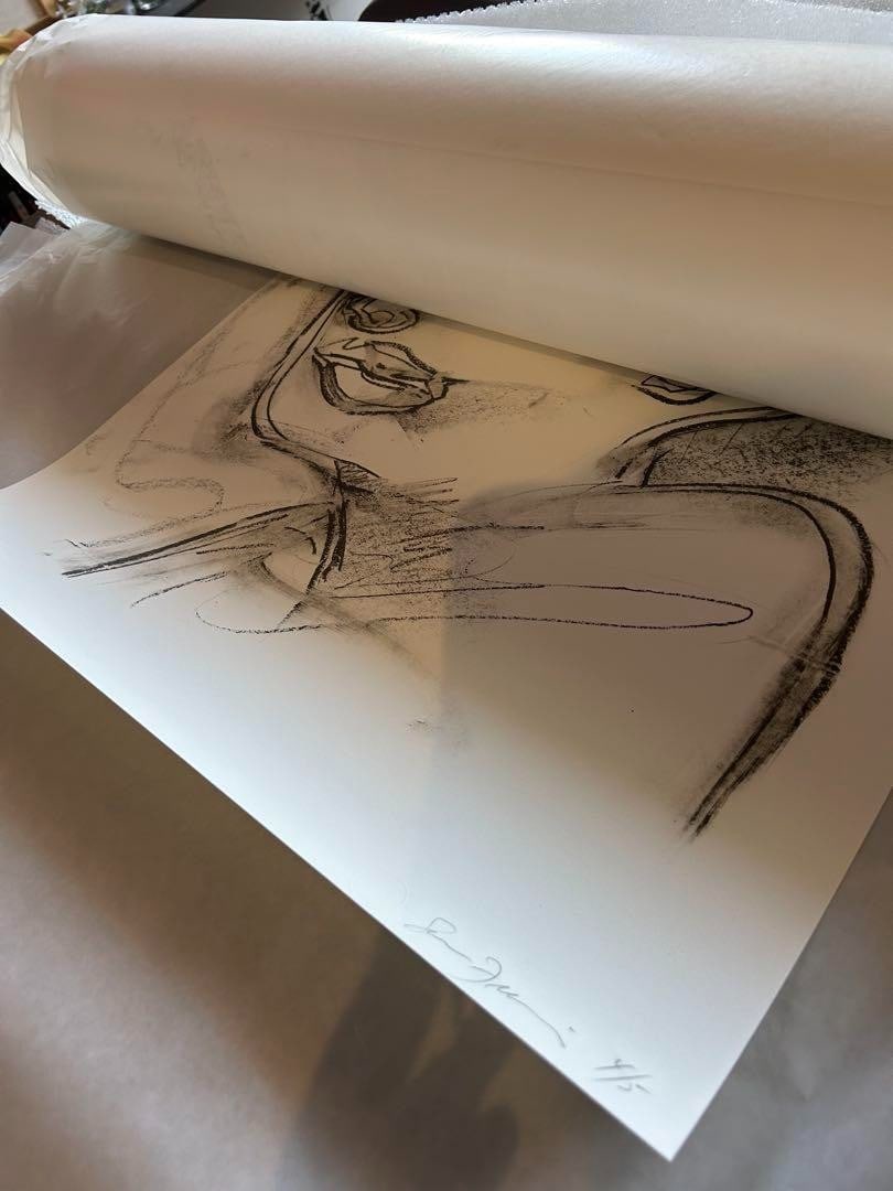 5 Sam Francis "Self-Portrait" 1973 Lithograph Edition Signed 4/ - 4