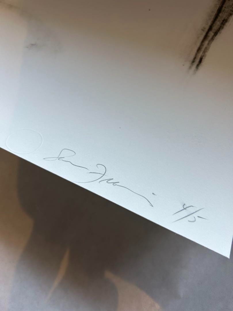 5 Sam Francis "Self-Portrait" 1973 Lithograph Edition Signed 4/ - 5