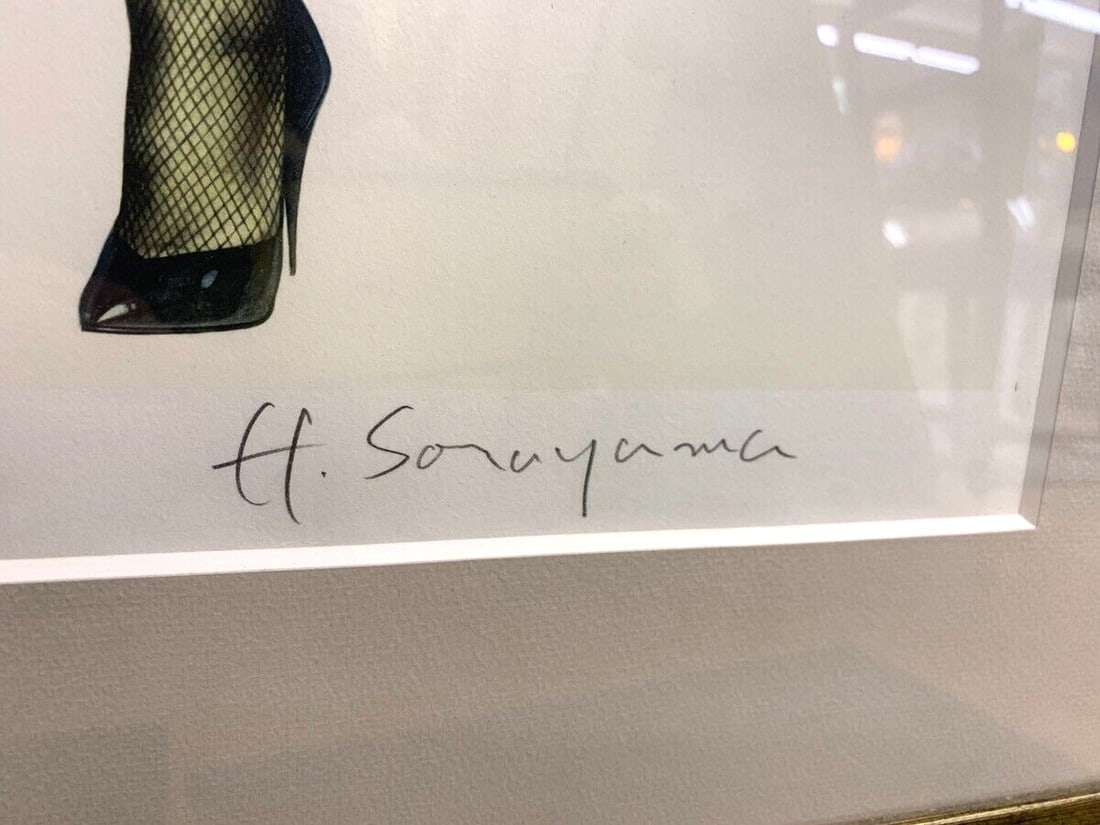 autographed Hajime Sorayama framed print edition - 5