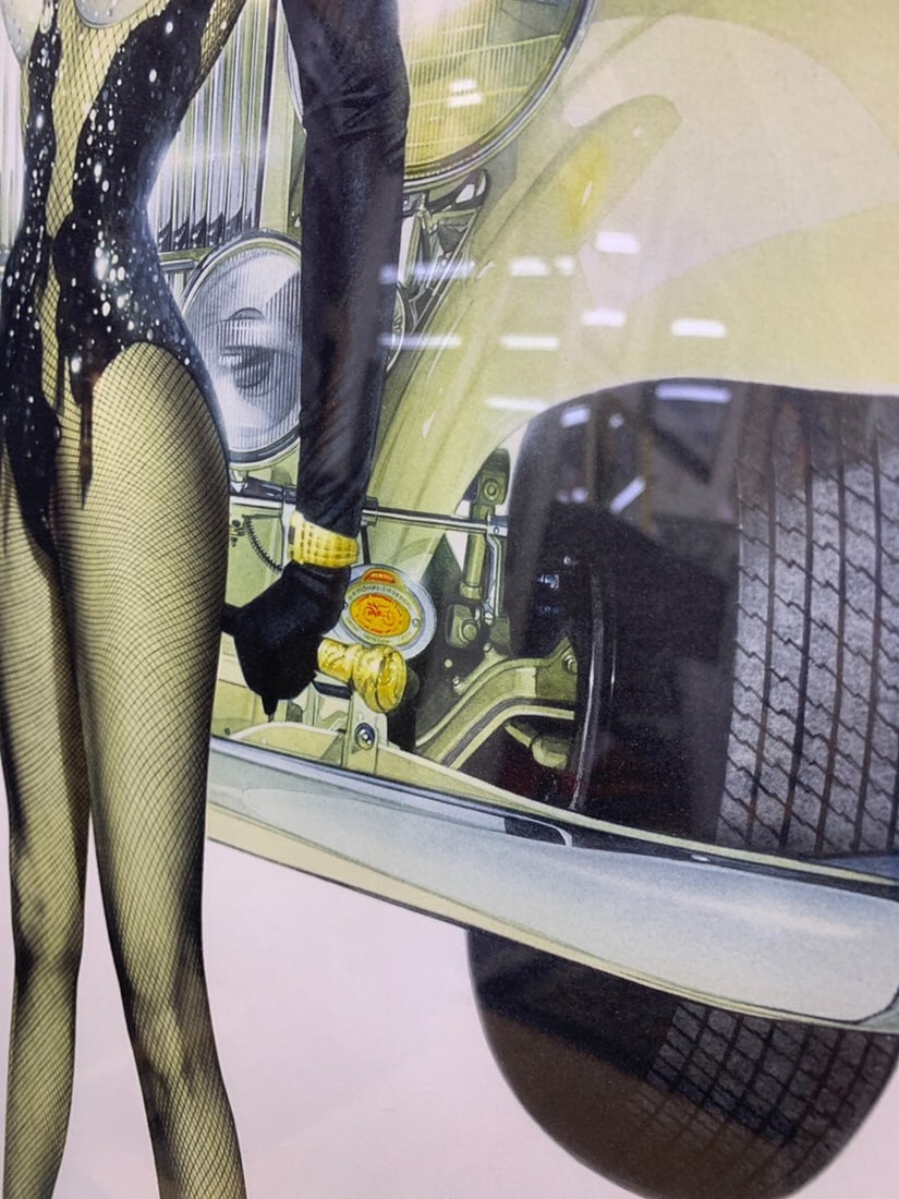 autographed Hajime Sorayama framed print edition - 8