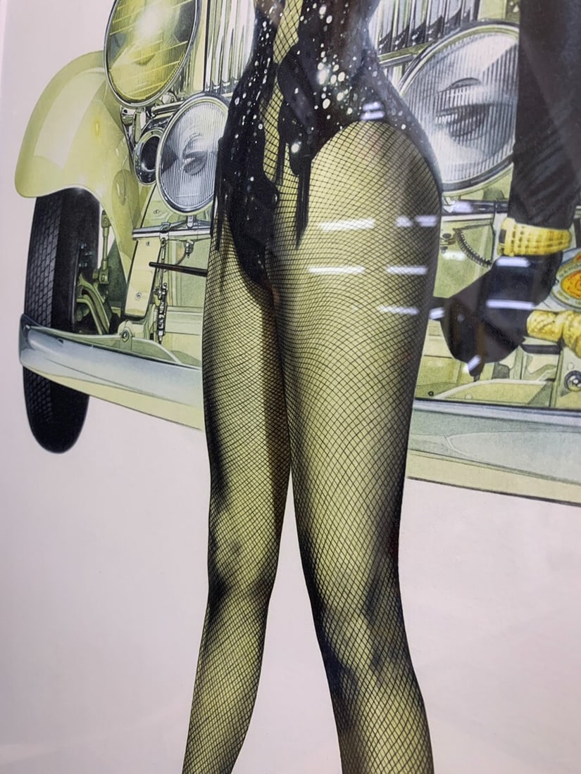 autographed Hajime Sorayama framed print edition - 9