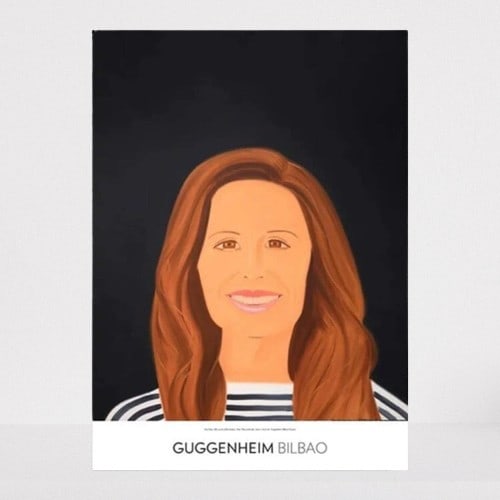 1994" - Alex Katz Spain Exhibition Poster "ALBA SMILES (1 of 1)